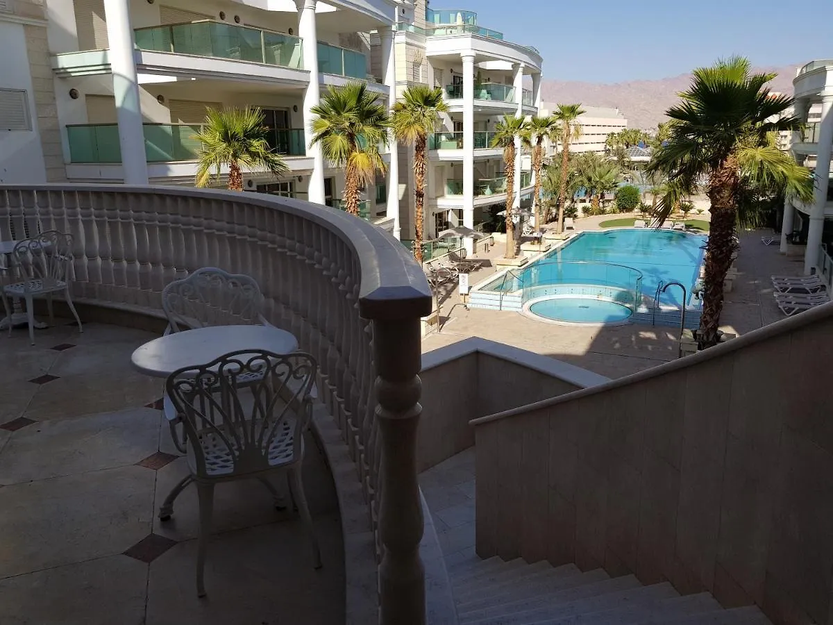 דירה אילת La-Palmore Luxury Apart-Residense Resort First Line Seaside