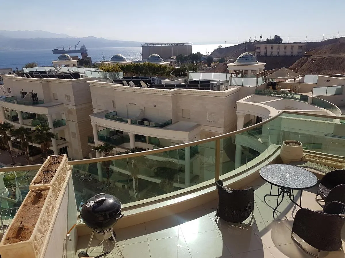 דירה אילת La-Palmore Luxury Apart-Residense Resort First Line Seaside