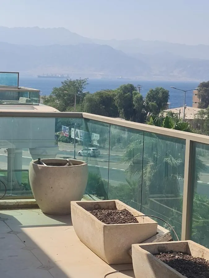 אילת La-Palmore Luxury Apart-Residense Resort First Line Seaside דירה